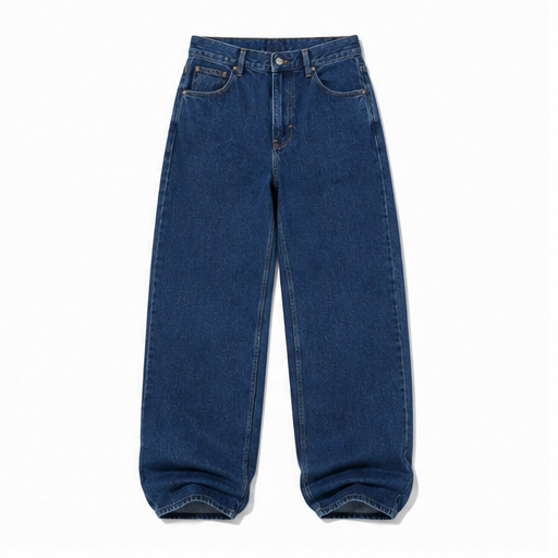 Dark Blue Baggy Jeans