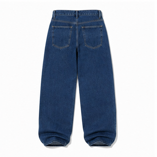 Dark Blue Baggy Jeans