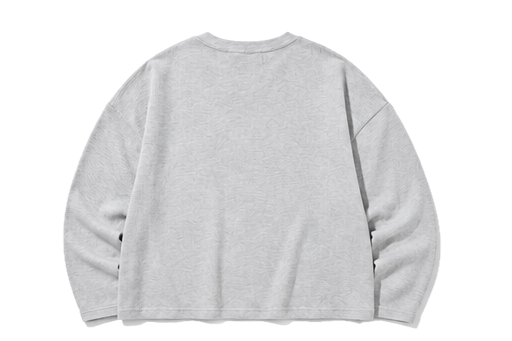 Light Grey Baggy Henley