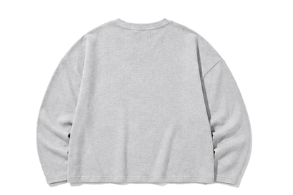 Light Grey Baggy Henley